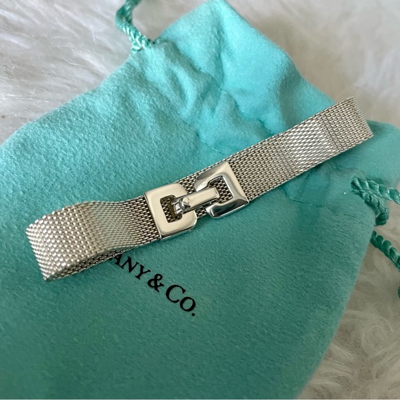 Tiffany and Co. Fine Mesh Silver Bracelet - Picture 5 of 9